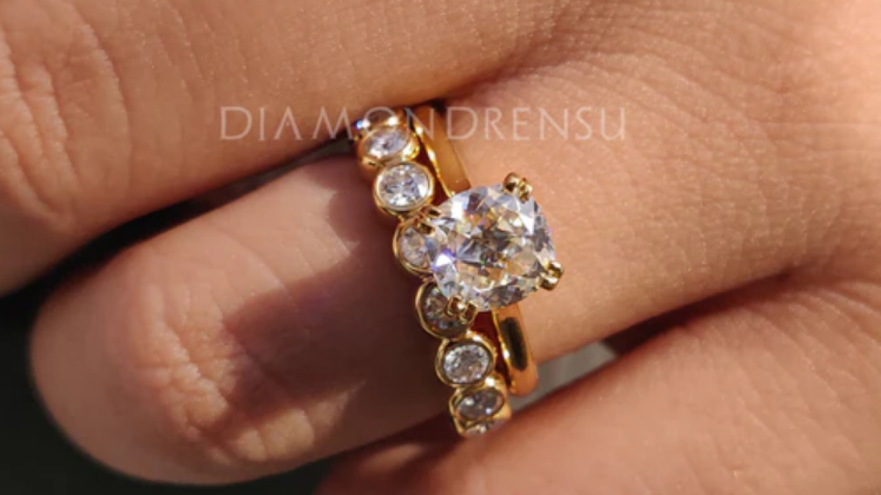 Cheap Moissanite Engagement Rings