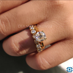 Cheap Moissanite Engagement Rings