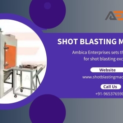 Shot Blasting Machine for Sale: Ambica Enterprises