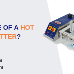 What is the use of a hot wire bottle cutter?