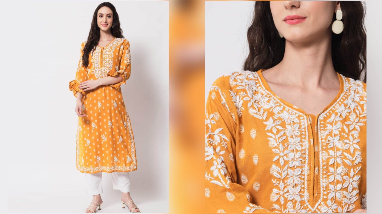 Chikankari Kurtis and Kurtas Wear For Every Occasion