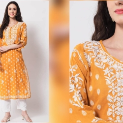 Chikankari Kurtis and Kurtas Wear For Every Occasion