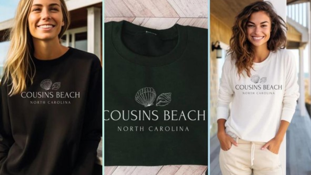 Seaside Shenanigans: Mastering the Cousins Beach Sweatshirt Trend