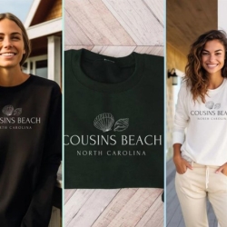 Seaside Shenanigans: Mastering the Cousins Beach Sweatshirt Trend