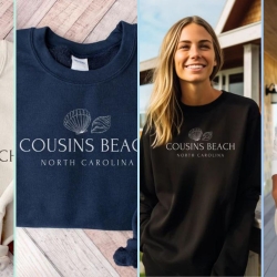 Chasing Waves, Making Memories: The Trendy Cousins Beach Sweatshirt Chronicles!