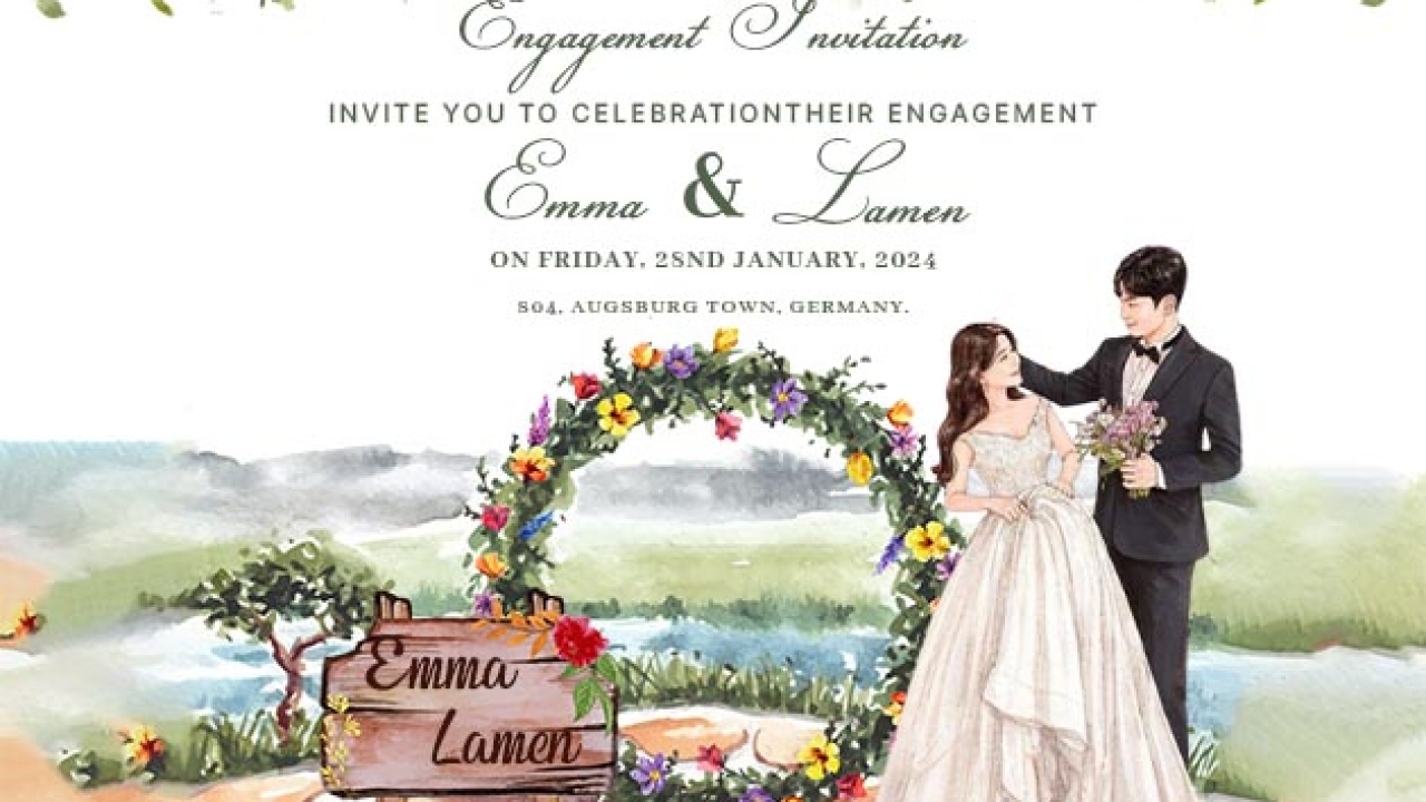 Christian Wedding Invitation