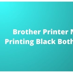 Why Is My Brother Printer Not Printing Black Both Side?