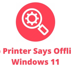 Hp Printer Says Offline Windows 11