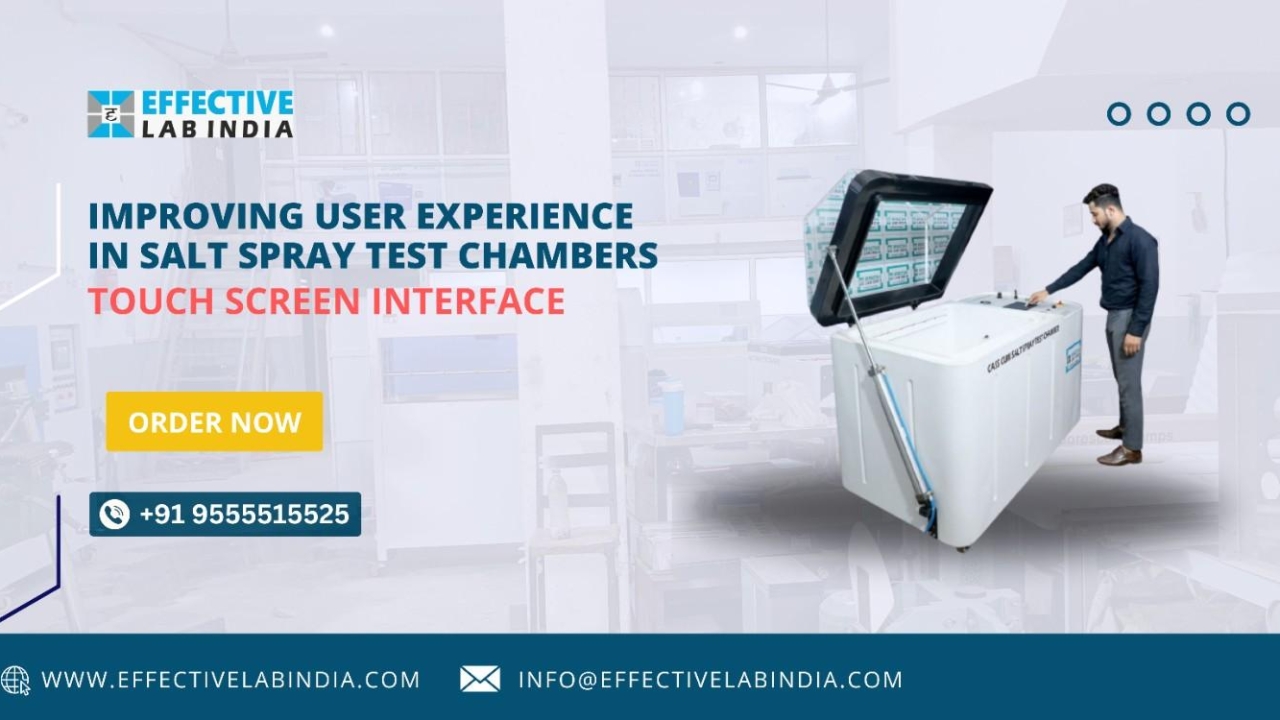Improving User Experience in Salt Spray Chambers with Touch Screen Interface