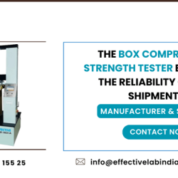 The Box Compression Strength Tester enhances the reliability of box shipments