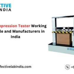 Box Compression Tester Working Principle and Manufacturers in India