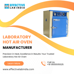 What is a laboratory hot air oven & its use in microbiology?