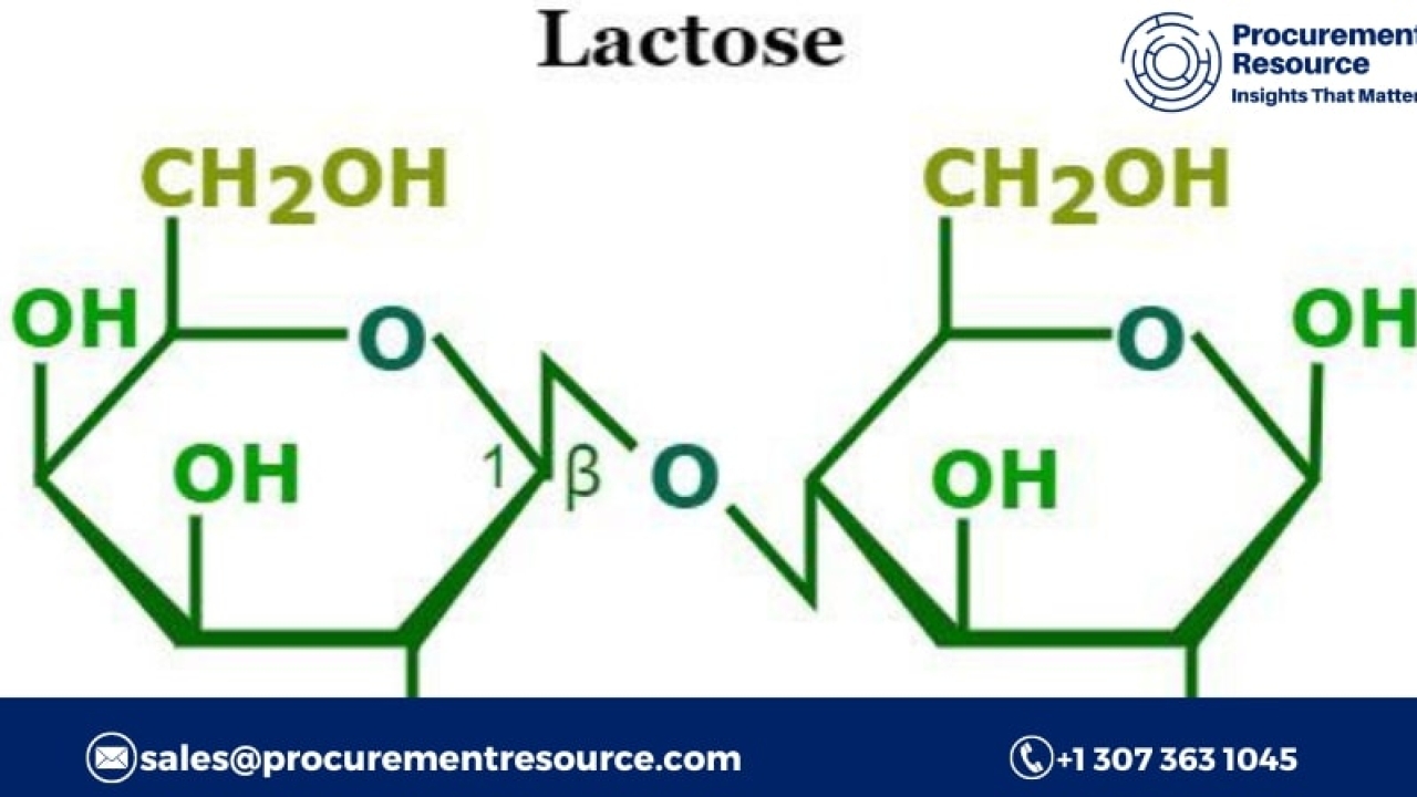 Lactose Production Cost Analysis Report, Raw Materials Requirements, Costs and Key Process Information, Provided by Procurement Resource