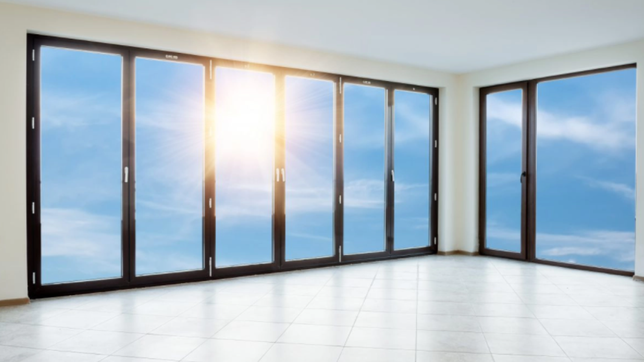 What are the advantages of folding doors?