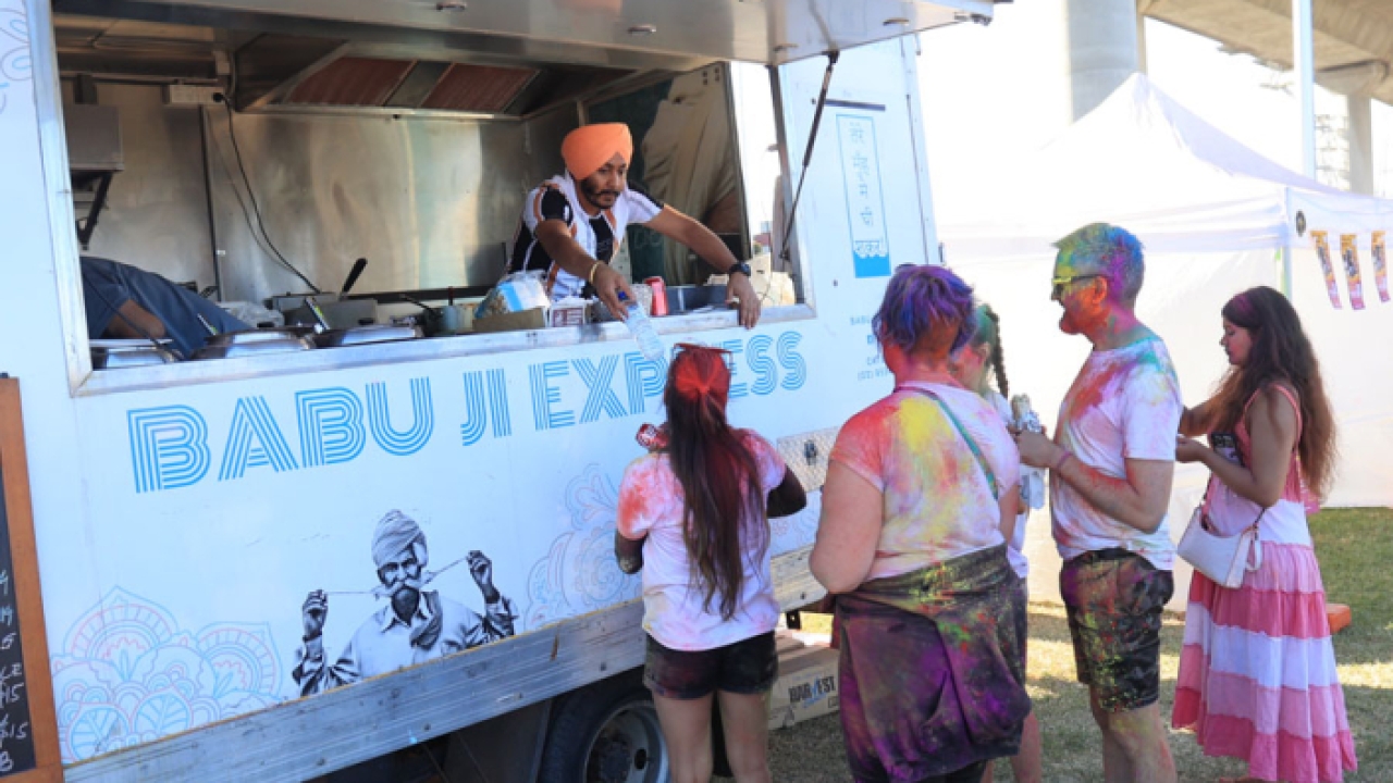 A Kaleidoscope of Joy: Holi Festival in Brisbane