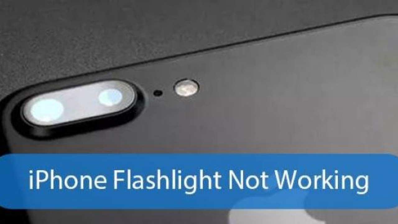 What to do when the flashlight on your iPhone is not working?