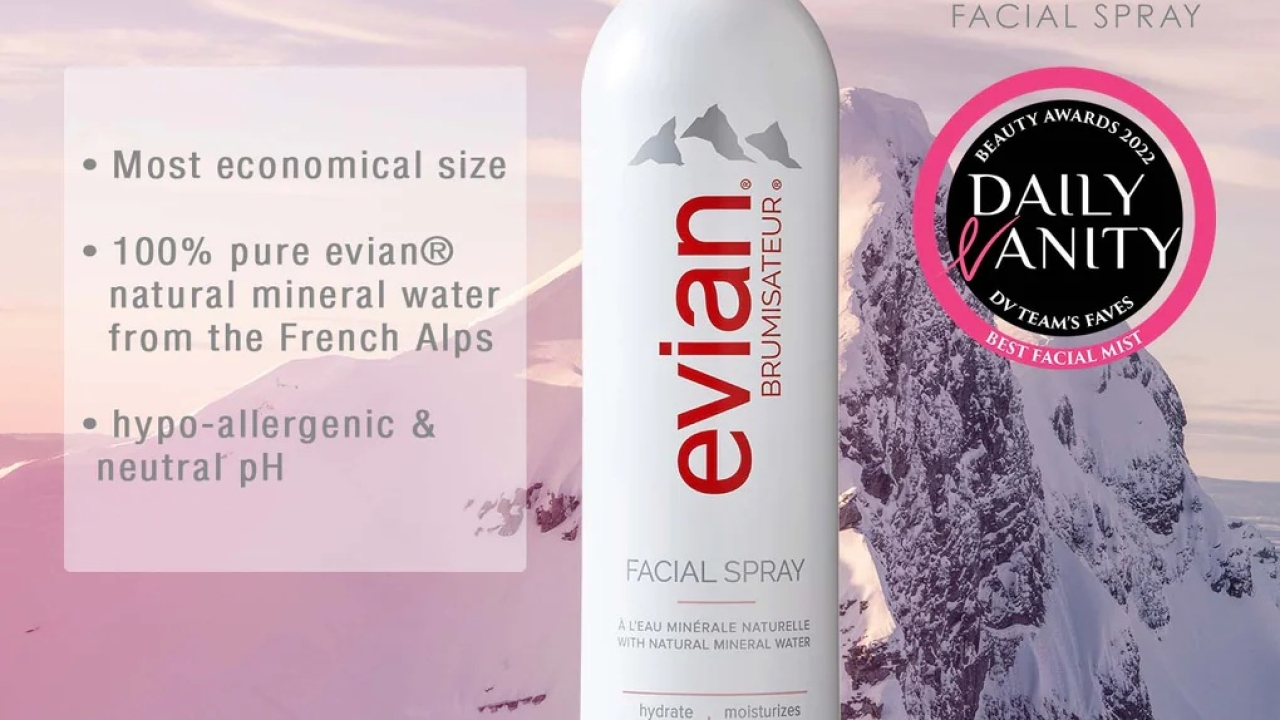 Discover the Benefits of Evian Face Mist for Sensitive Skin