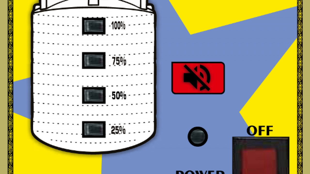 Simple water level indicator with a buzzer