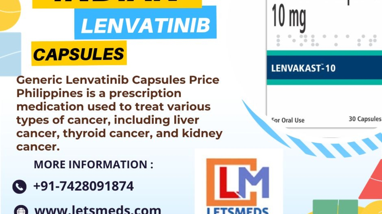 Purchase Indian Lenvatinib Capsules Online Dubai Philippines Singapore