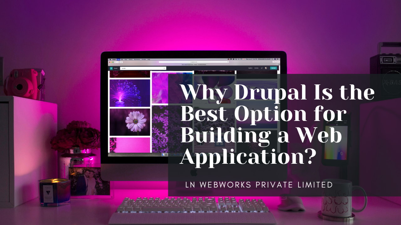 Why Drupal Is the Best Option for Building a Web Application?