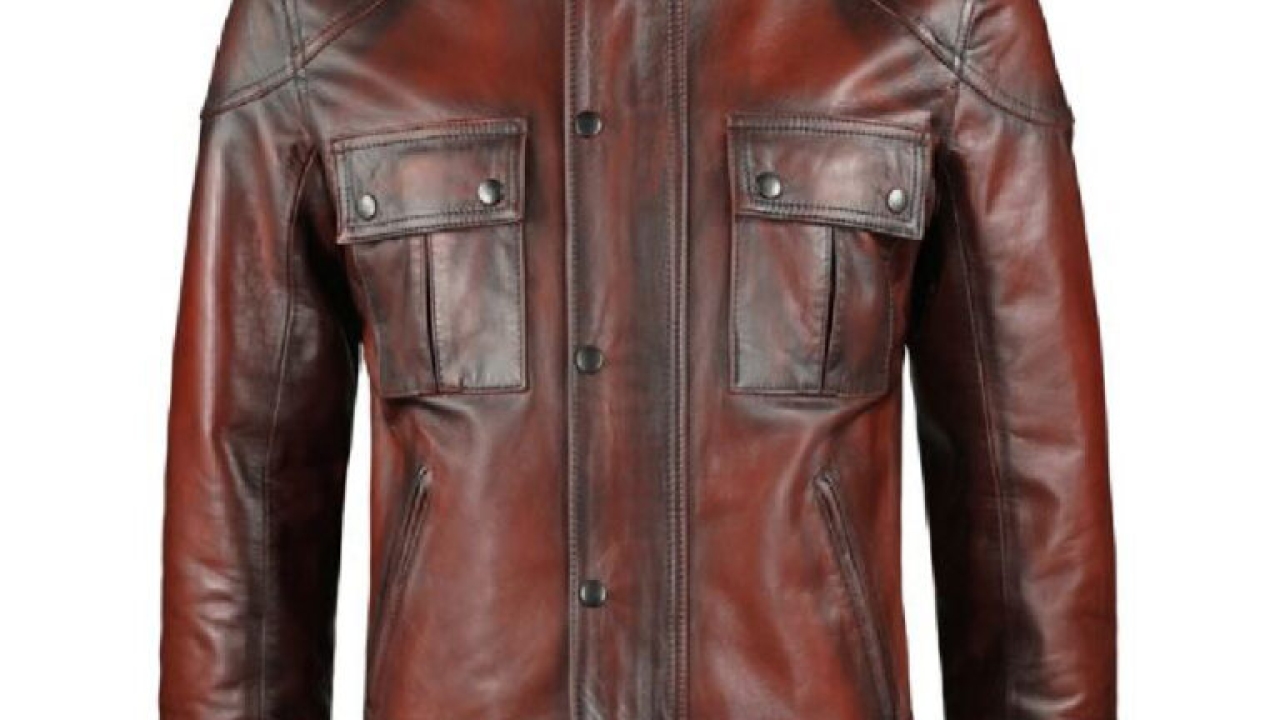 Customized Fashion Leather Jacket 