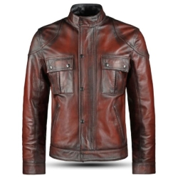 Customized Fashion Leather Jacket 