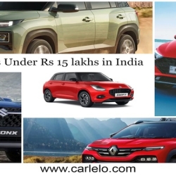 Top 5 Cars Under Rs 15 lakhs in India