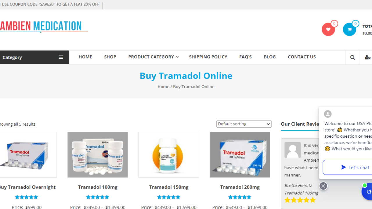 Buy Tramadol Online Overnight USA 100mg