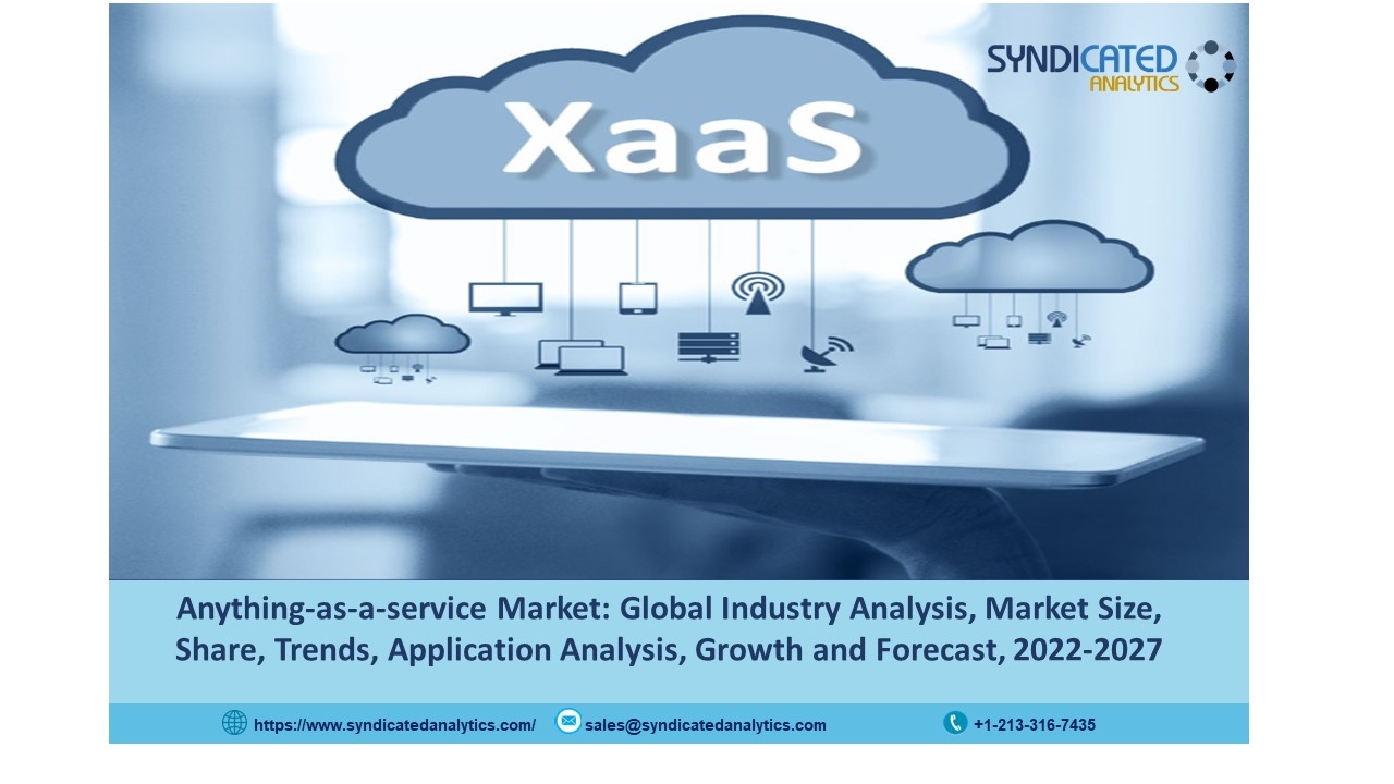 Anything-as-a-service Market Report 2022: Size, Share, Price Trends, Growth, Industry Analysis, Opportunities and Forecast till 2027 - Syndicated Analytics