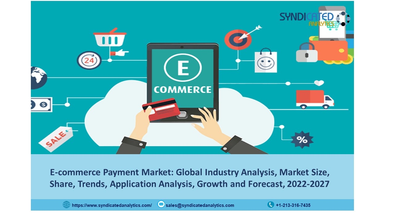 E-commerce Payment Market Share 2022: Size, Industry Analysis, Price Trends, Growth and Forecast till 2027 | Syndicated Analytics