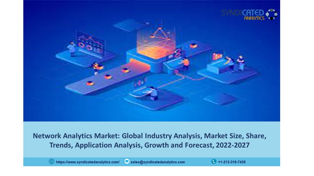 Network Analytics Market Share 2022: Size, Industry Analysis, Price Trends, Growth and Forecast till 2027 | Syndicated Analytics