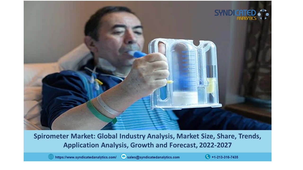 Spirometer Market Size 2022: Price Trends, Growth, Share, Industry Analysis and Forecast 2027 | Syndicated Analytics