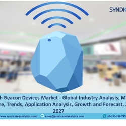 Bluetooth Beacon Devices Market Share 2022: Size, Industry Analysis, Price Trends, Growth and Forecast till 2027 | Syndicated Analytics