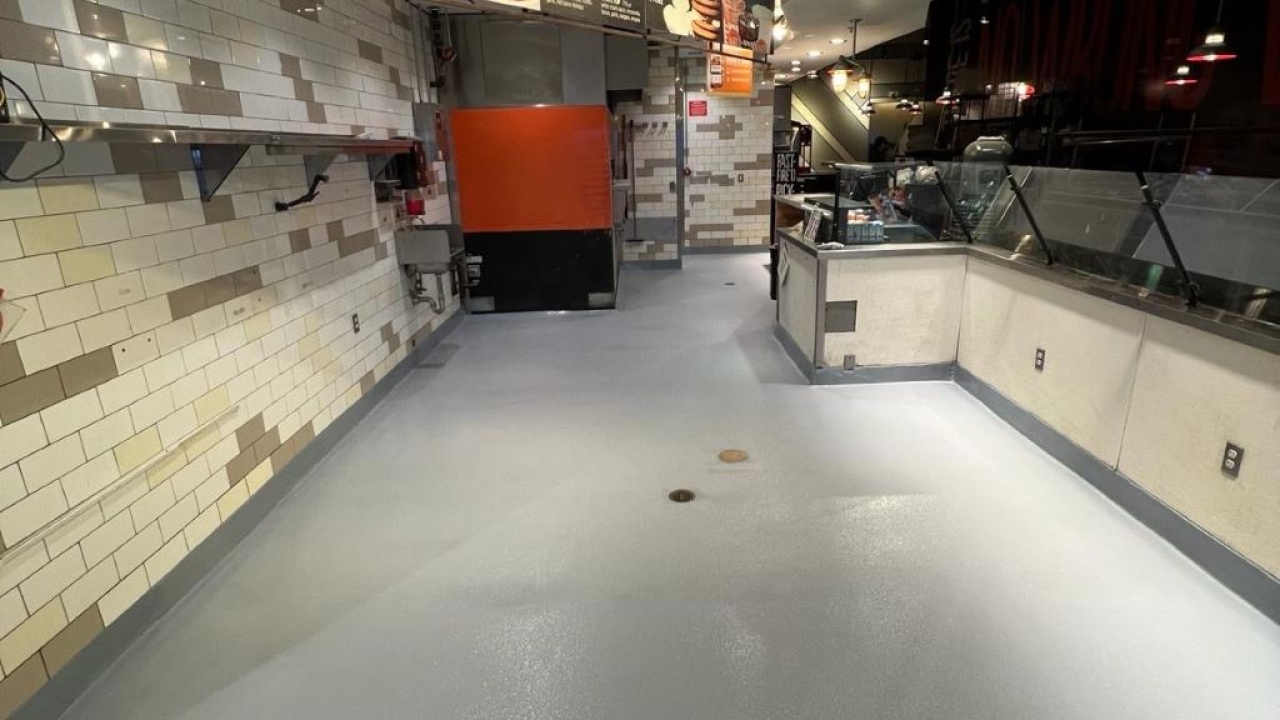 Revitalize Your Commercial Space with Epoxy Chip Flooring