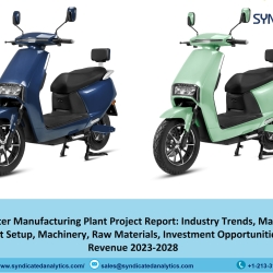 Electric Scooter Project Report 2023: Manufacturing Process, Plant Cost, Raw Materials, Business Plan 2028 | Syndicated Analytics