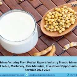 Soya Milk Manufacturing Plant 2023-2028: Plant Cost, Business Plan, Raw Materials, Project Report – Syndicated Analytics