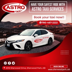 Enjoy The New Definition Of A Comfortable Ride With Sherwood Park Taxi 