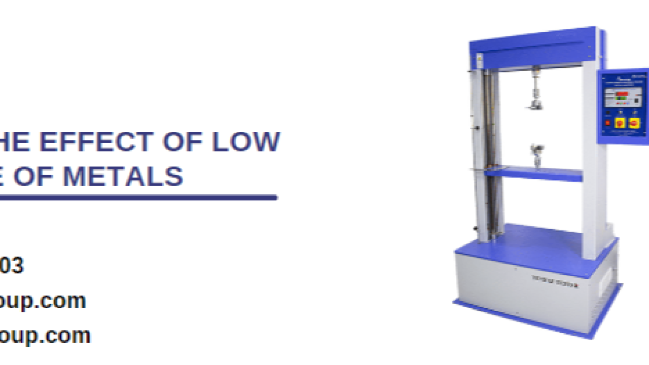 Analyzing The Effect Of Low Tensile Rate Of Metals