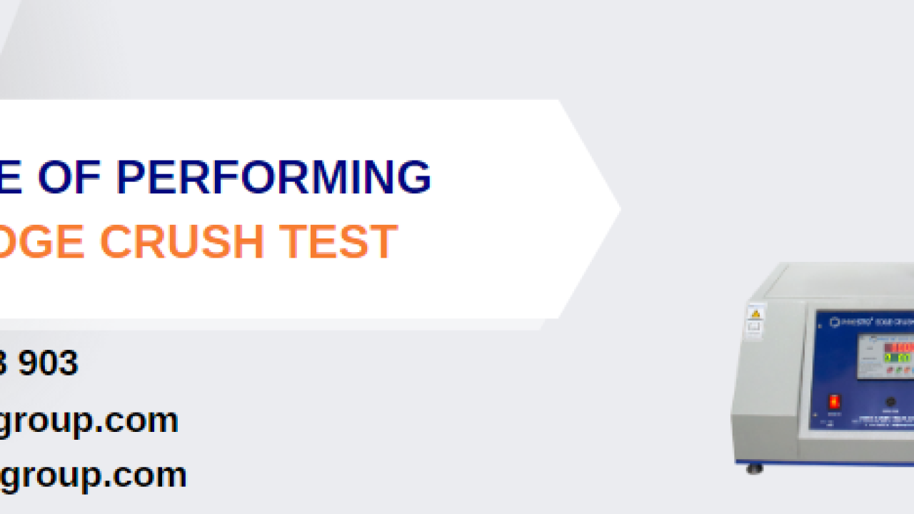 Importance of performing cartons edge crush test