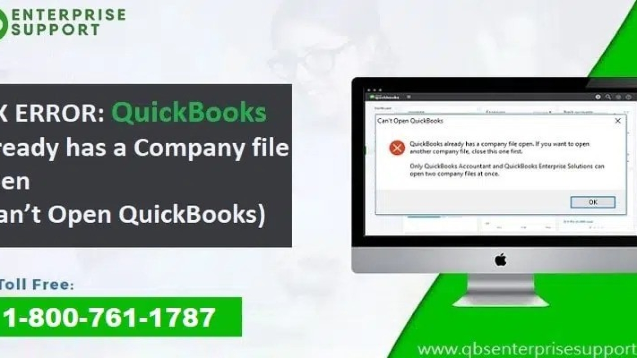 Can't open your company file in QuickBooks Desktop