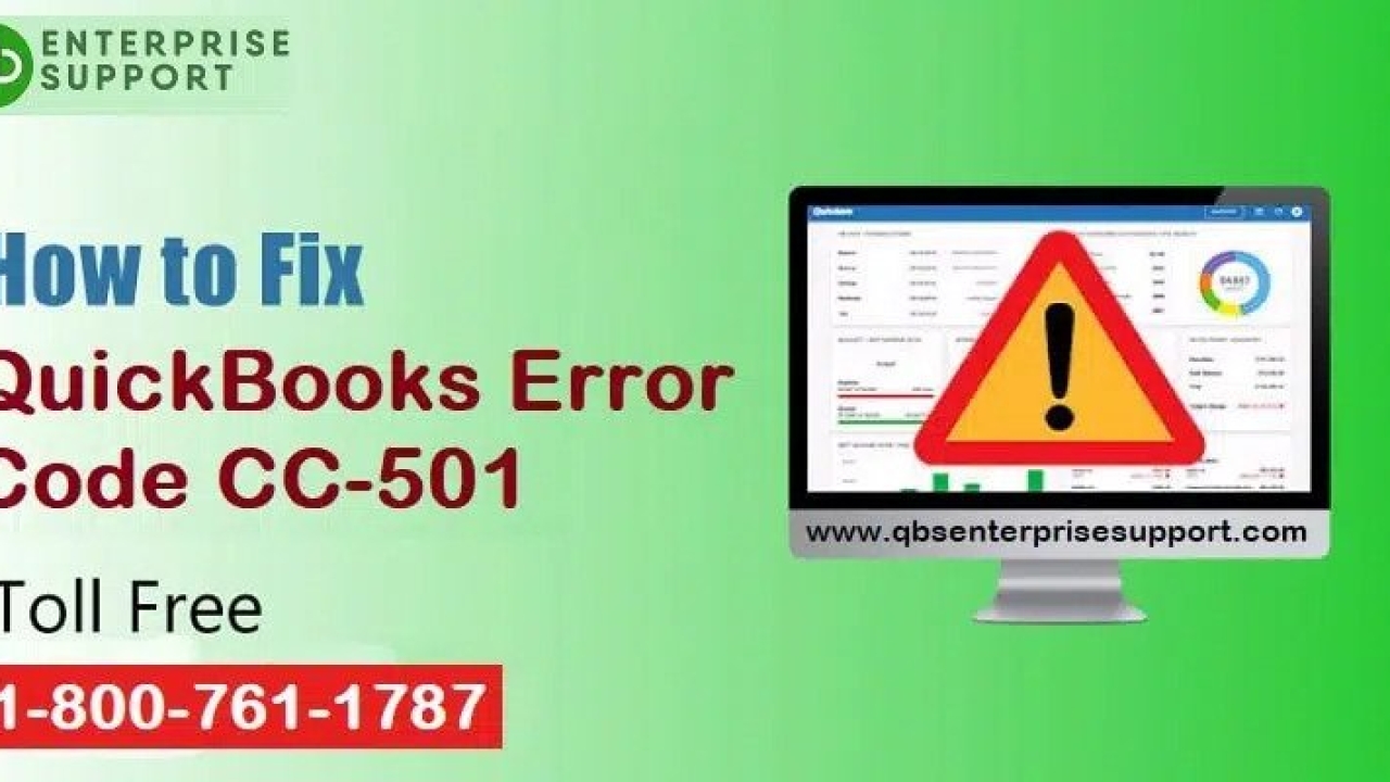 Resolve QuickBooks Error CC-501 When Using Online Services