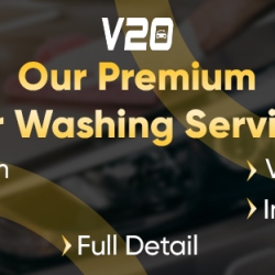 Bring Your Car into Showroom Condition with The Best Car Wash Services: Car Wash Lilydale  |V20 Car Wash